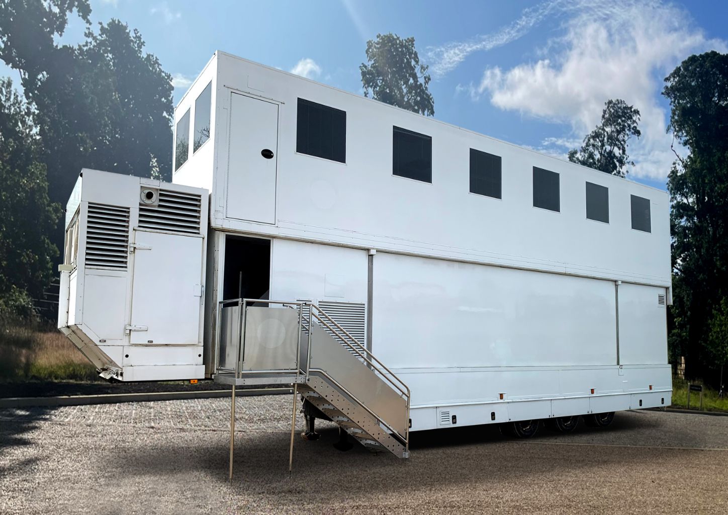 Titan 40 Marketing Exhibition Double Deck Trailer