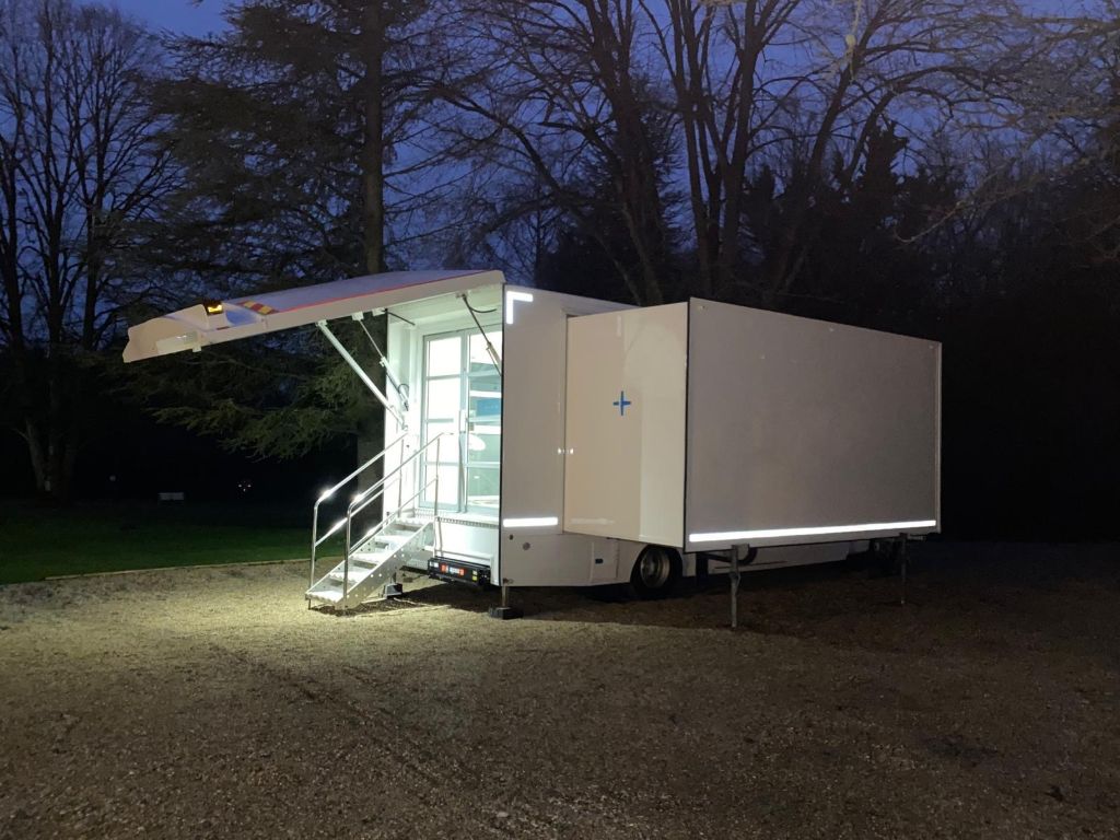 Titan 78 Acumed medical trailer
