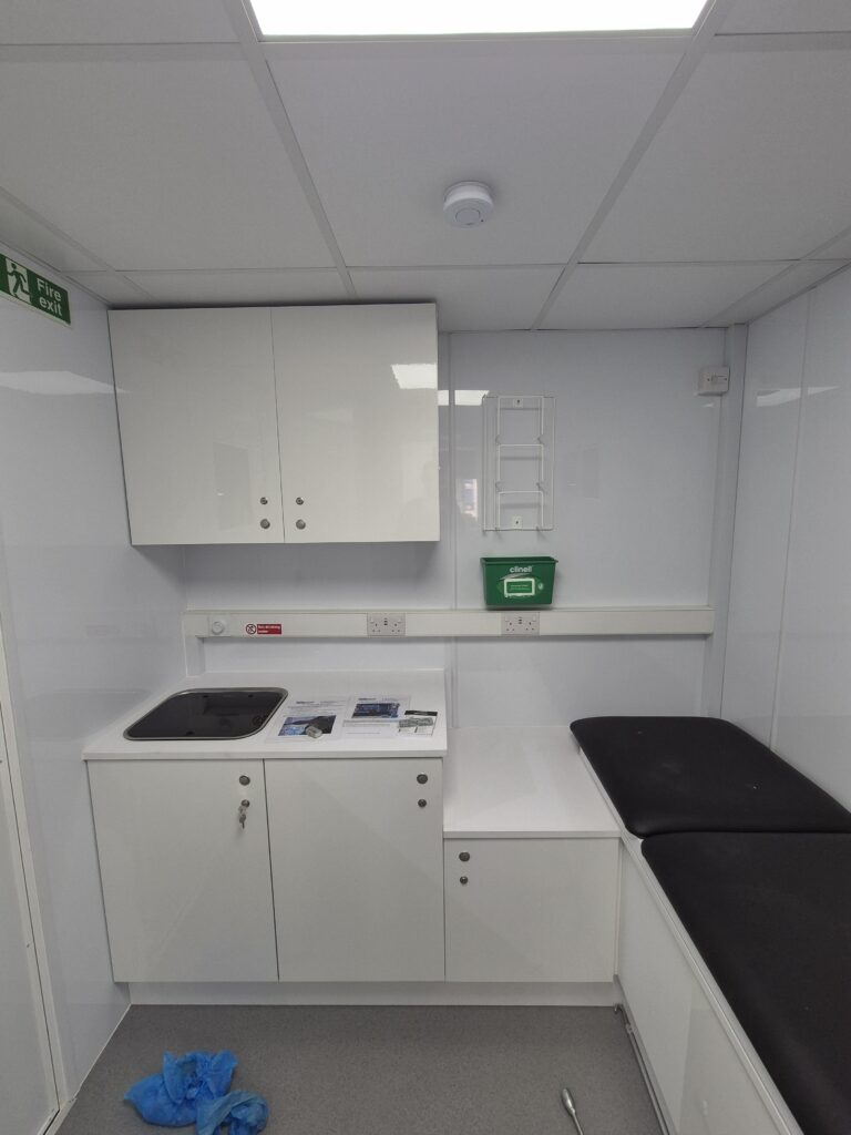T36 NHS Van internal pics