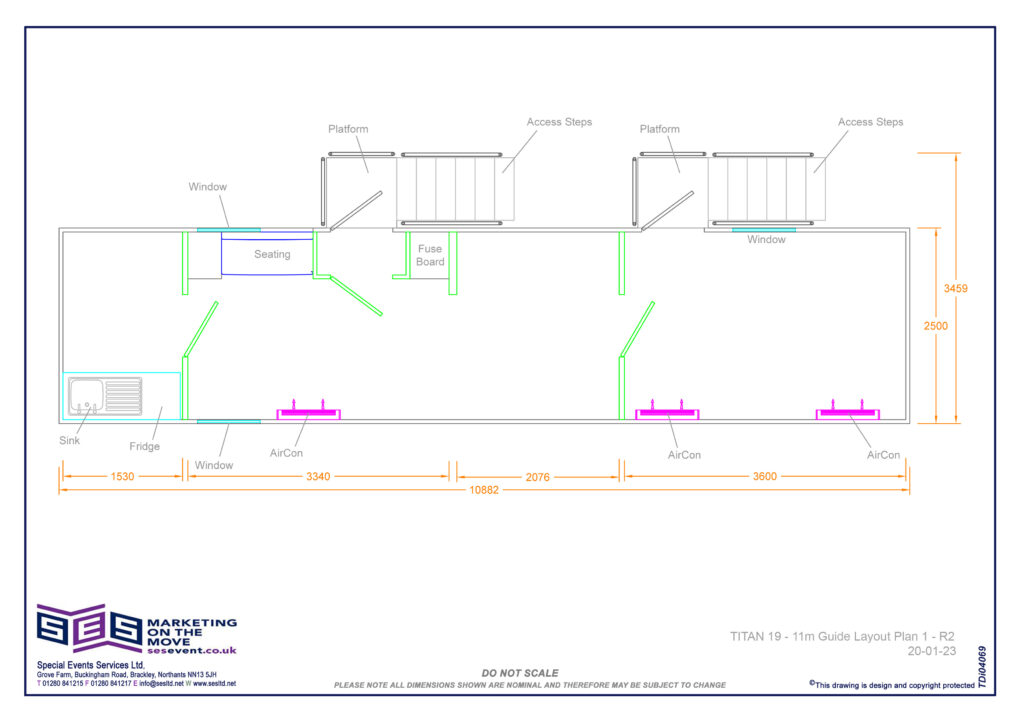 Titan 19 Floor plan